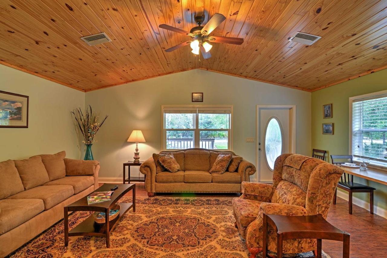 Crystal River Cottage On 1 Acre With Deck And Porch! Yankeetown Exteriér fotografie