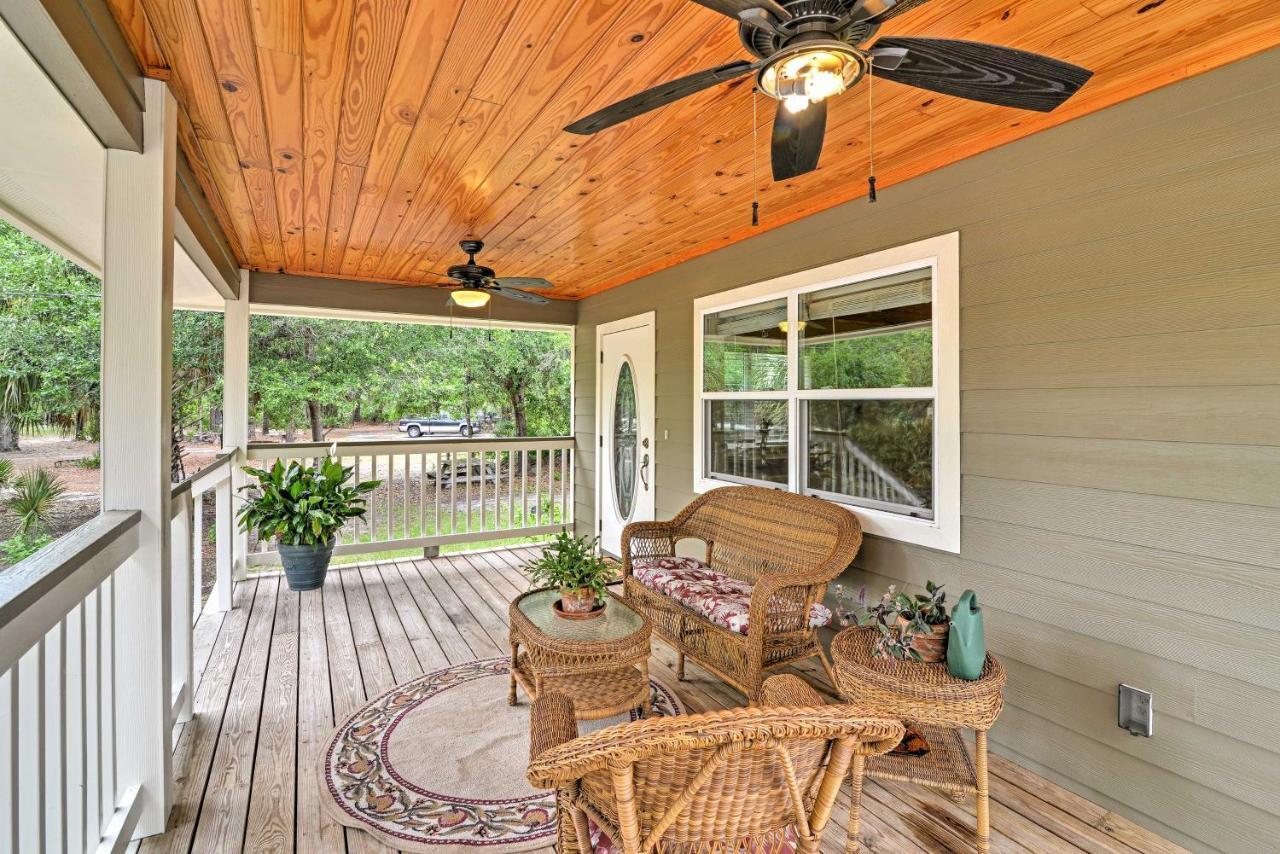 Crystal River Cottage On 1 Acre With Deck And Porch! Yankeetown Exteriér fotografie