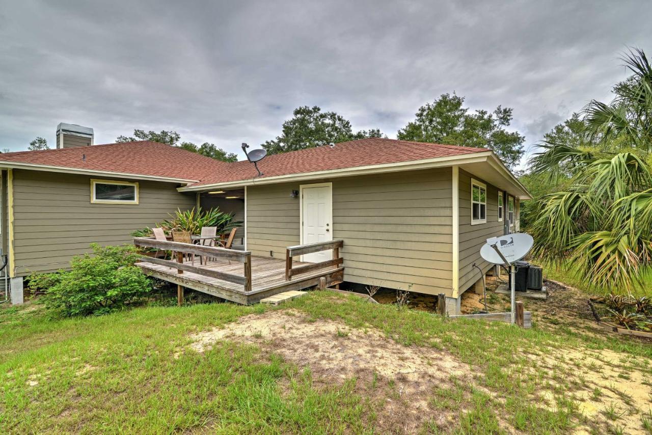 Crystal River Cottage On 1 Acre With Deck And Porch! Yankeetown Exteriér fotografie